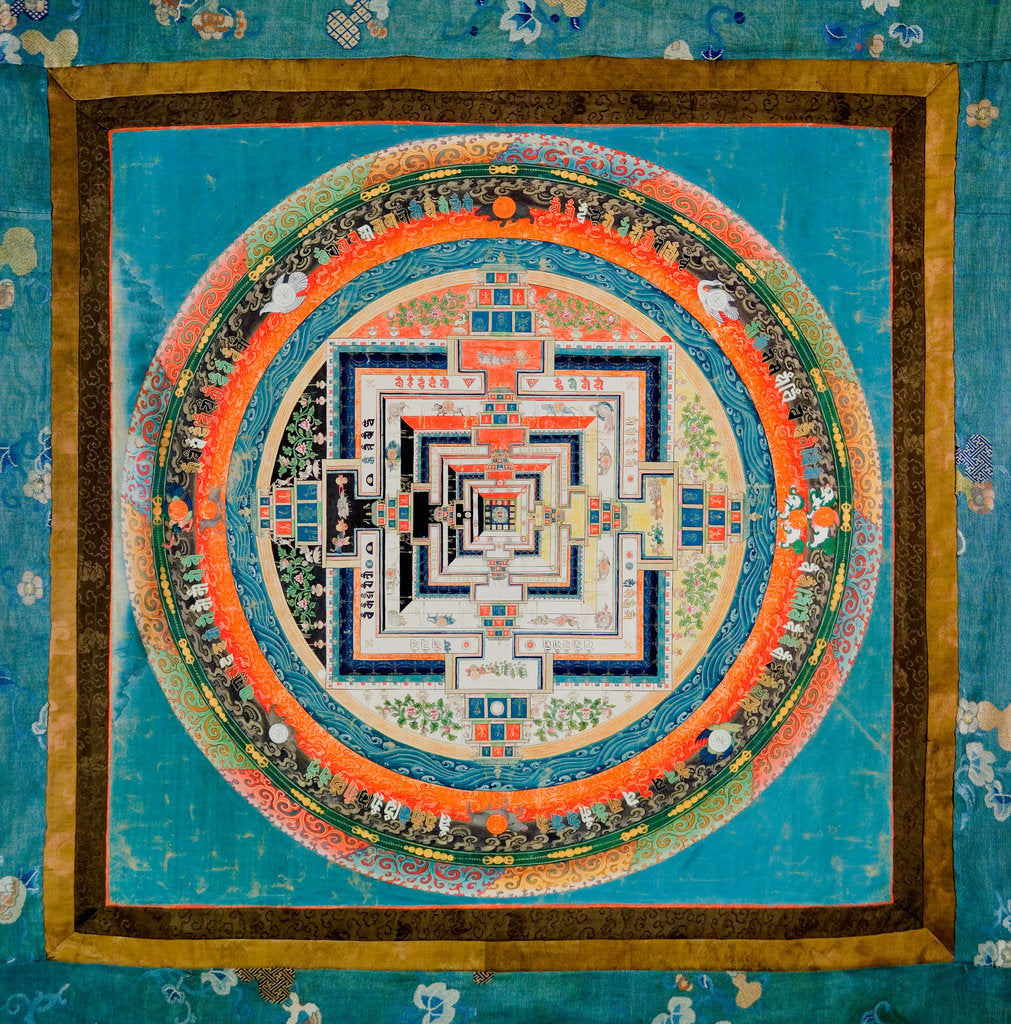 Detail of Kalachakra Mandala, Second Half of the 18th cen by Anonymous