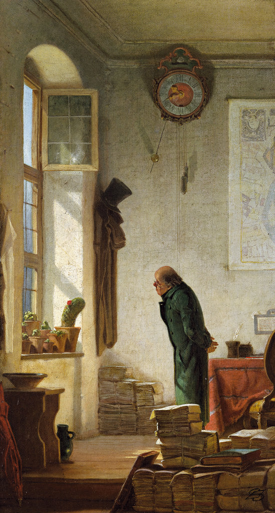 Detail of The Cactus Enthusiast, 1850 by Anonymous