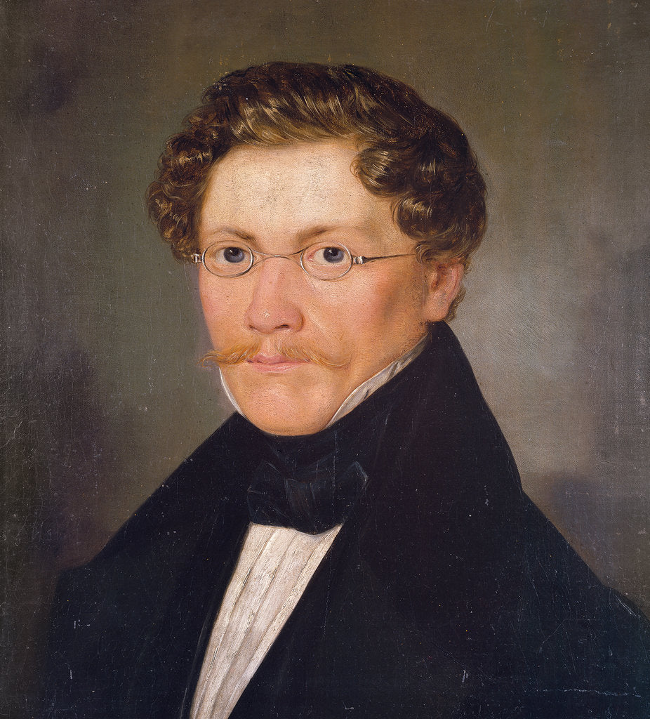 Detail of Self-Portrait, 1842 by Anonymous