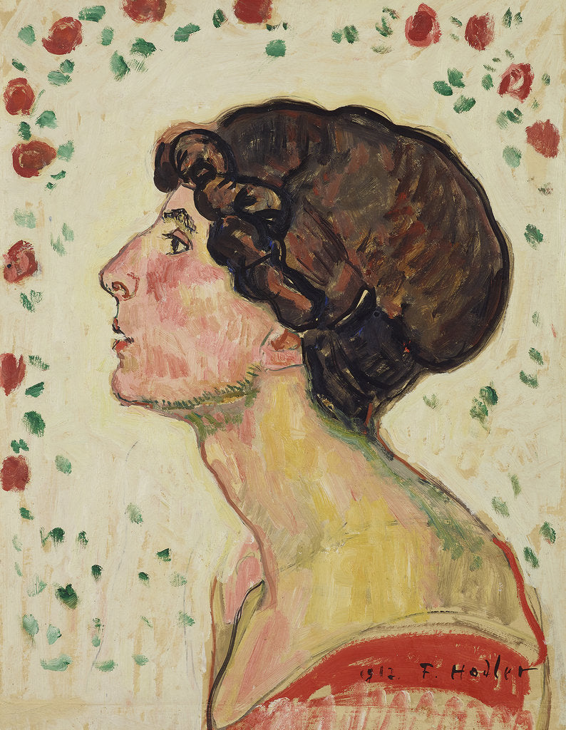 Detail of Portrait of Valentine Godé-Darel, 1912 by Anonymous