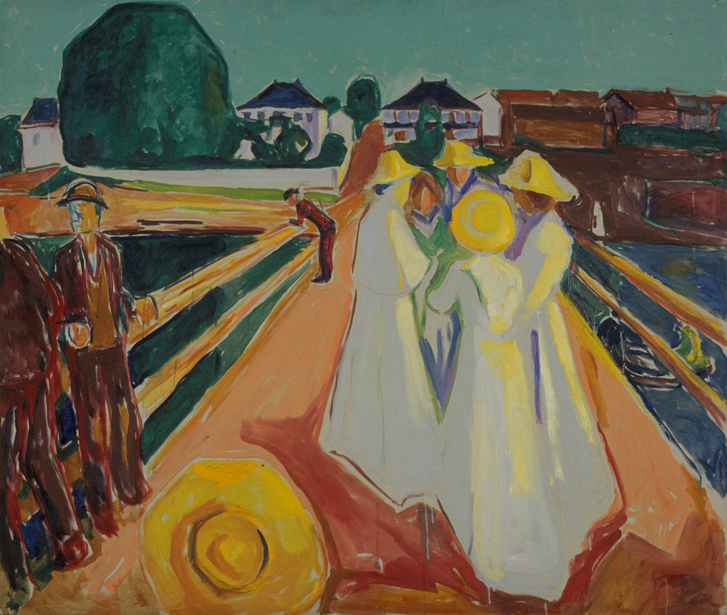 Detail of The Women on the Bridge, 1934-1940 by Anonymous