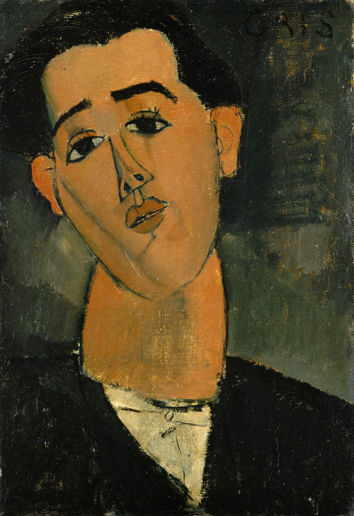 Detail of Portrait of Juan Gris, 1915 by Anonymous