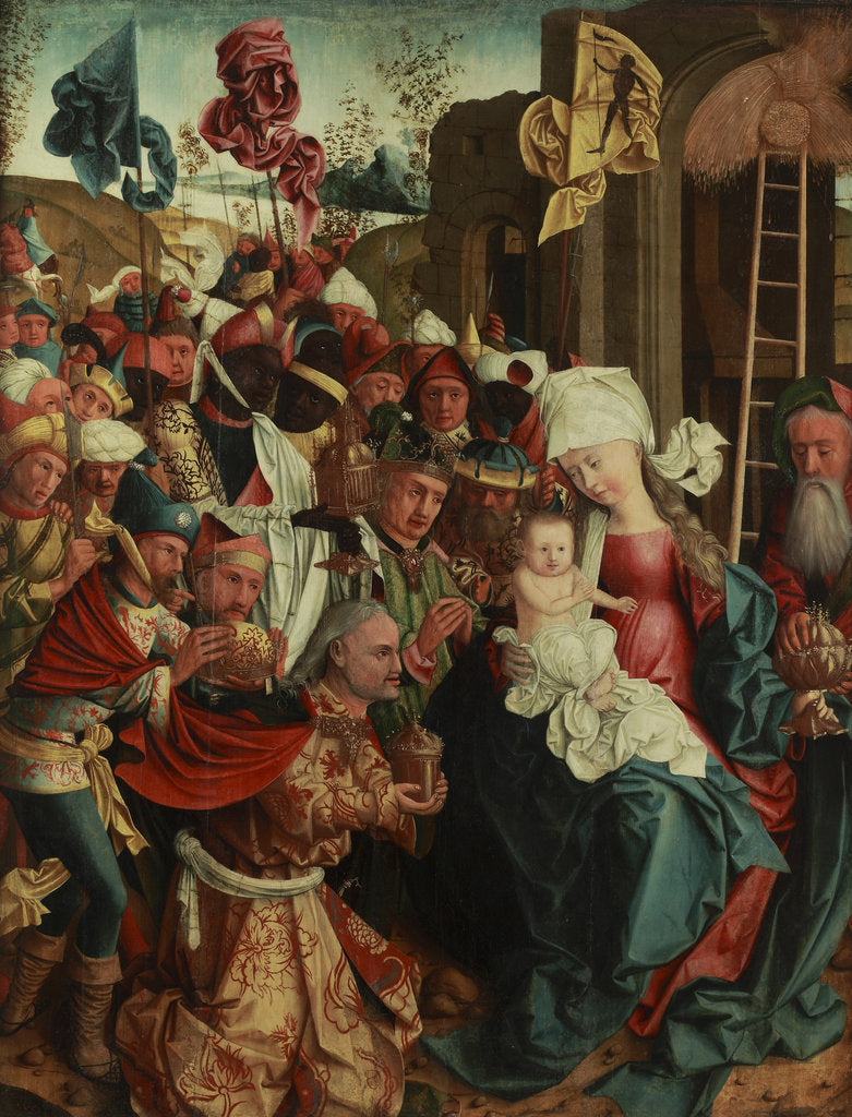 Detail of The Adoration of the Magi, c. 1497 by Anonymous