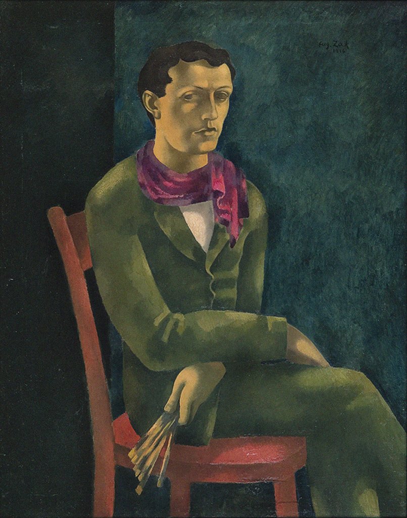 Detail of Self-Portrait, 1916 by Anonymous