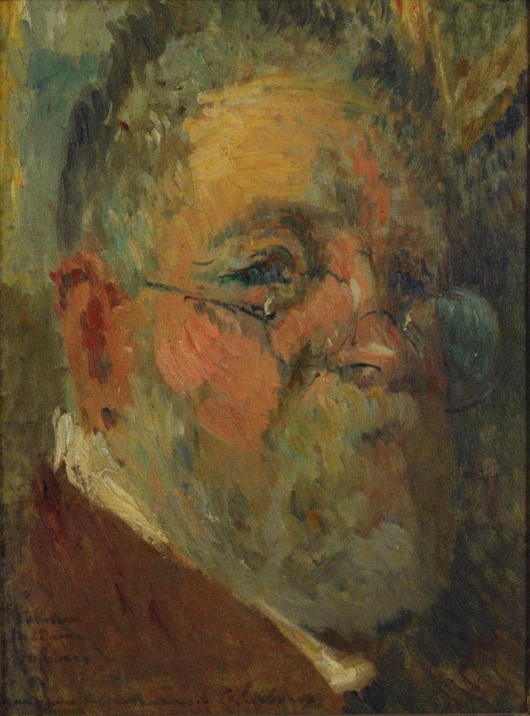 Detail of Self-Portrait by Anonymous