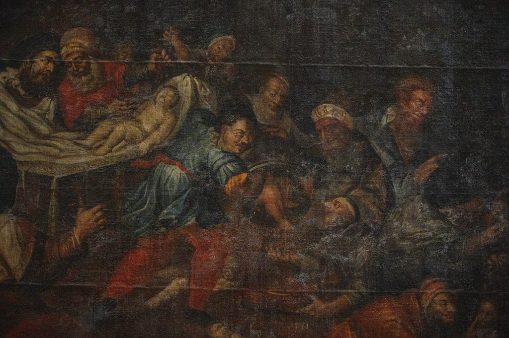 Detail of Blood libel (Detail), First third of 18th cen by Anonymous