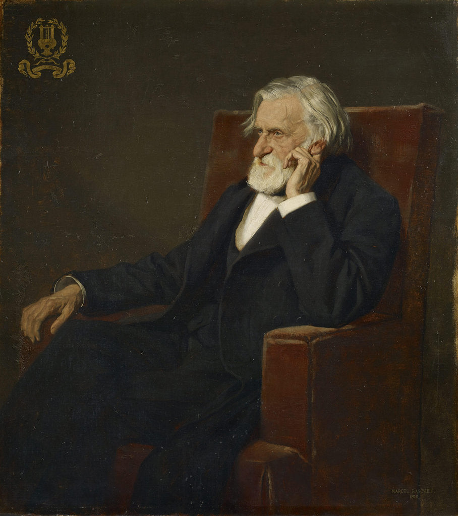Detail of Portrait of the composer Ambroise Thomas, 1895 by Anonymous