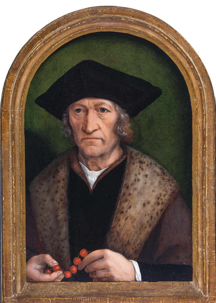 Detail of Portrait of a Man, c. 1520 by Anonymous