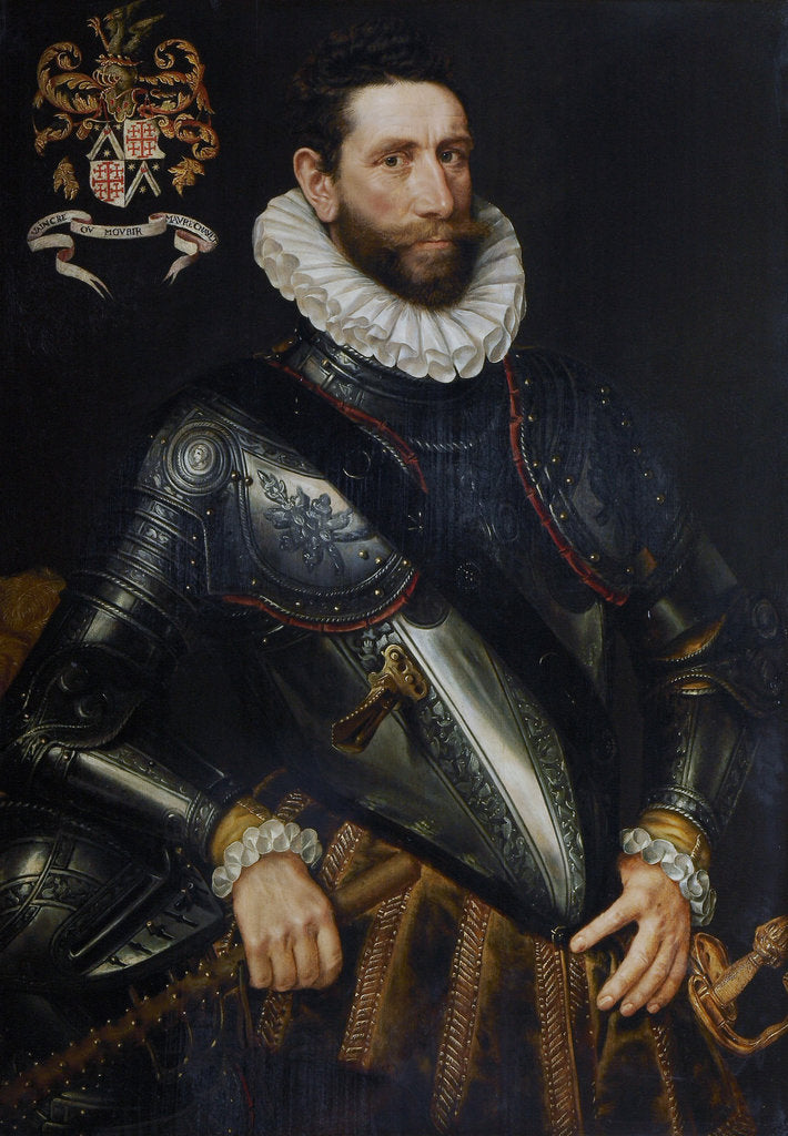 Detail of Portrait of Johan II de Mauregnault, Second half of the16th cen by Anonymous