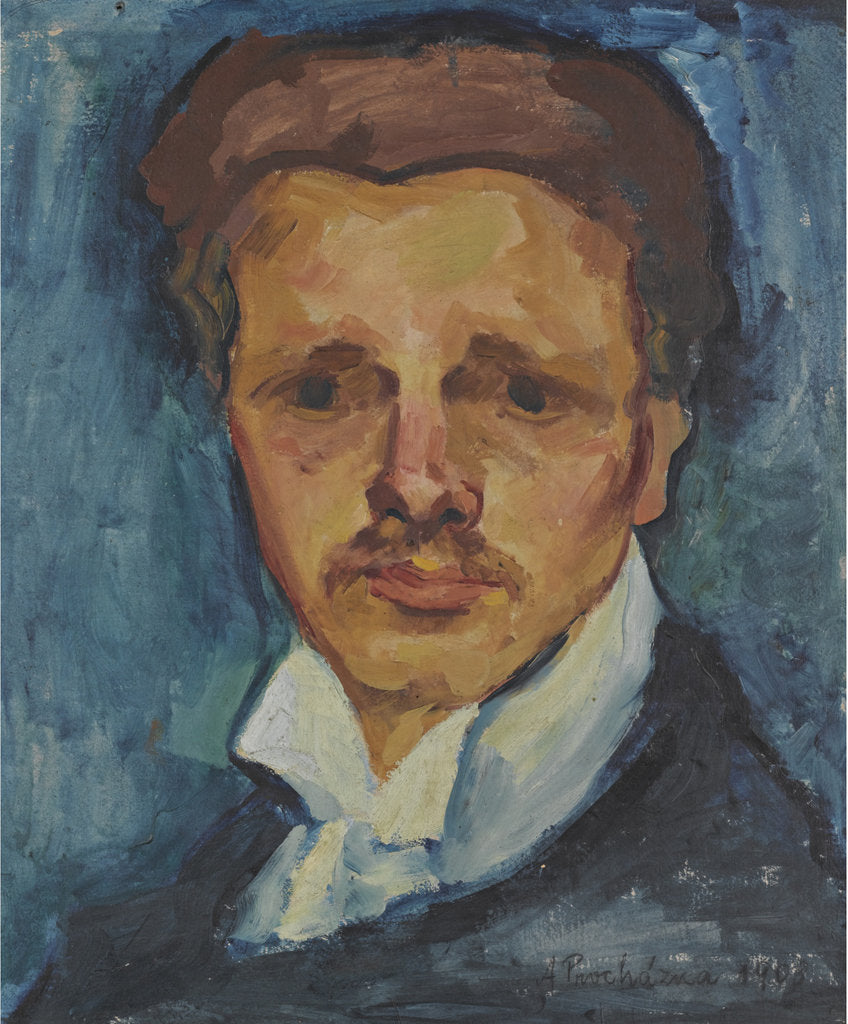 Detail of Self-Portrait, 1908 by Anonymous