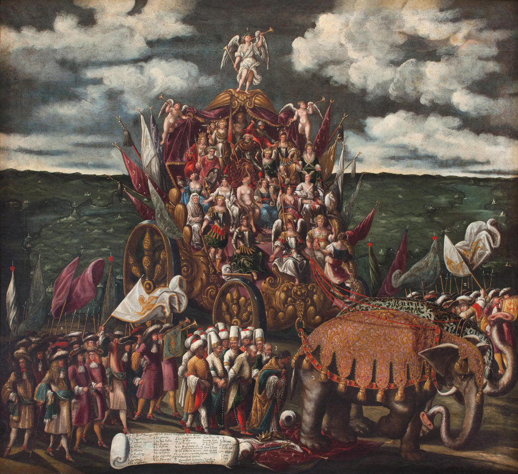 Detail of Fantastic Vision of the Triumph of Venice by Anonymous