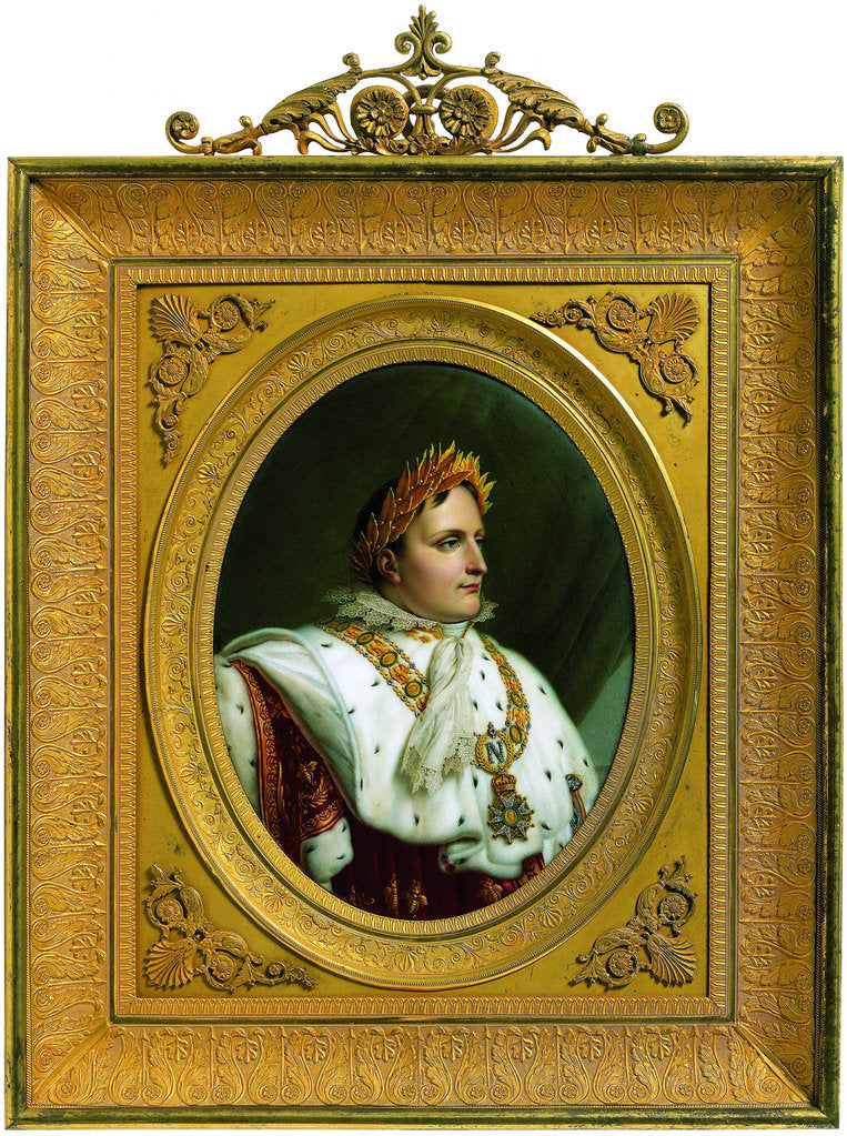 Detail of Portrait of Emperor Napoléon I Bonaparte by Anonymous