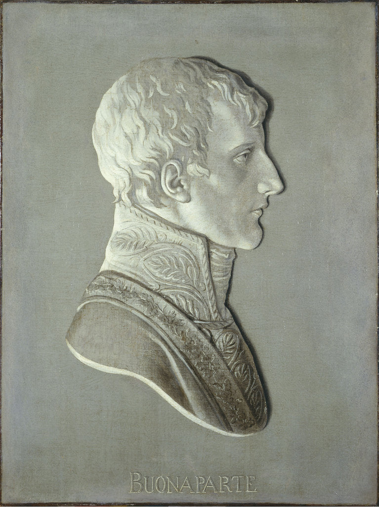Detail of Portrait of Emperor Napoléon I Bonaparte as First Consul of France, 1799-1801 by Anonymous