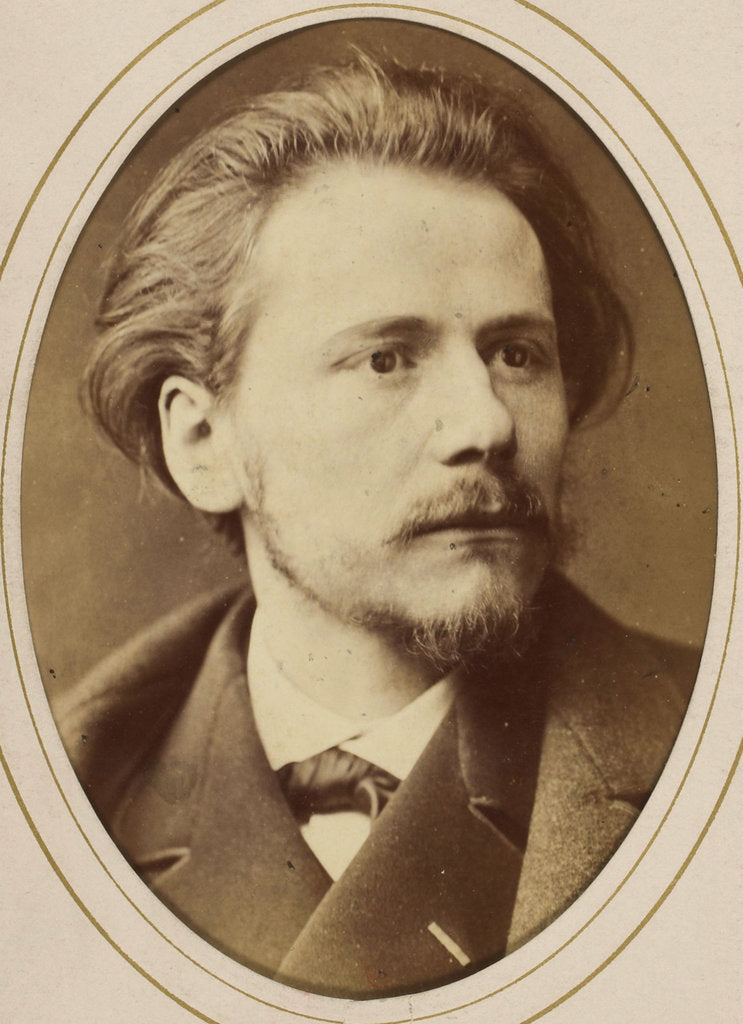 Detail of Portrait of the composer Jules Massenet by Anonymous