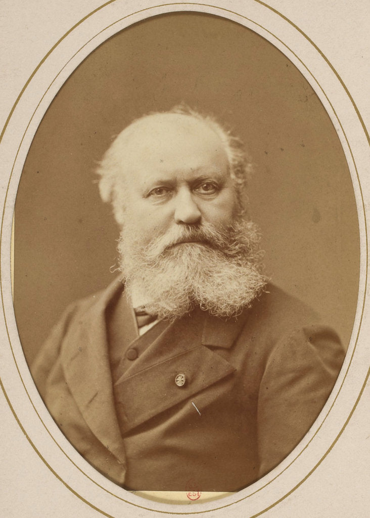 Detail of Portrait of the composer Charles Gounod by Anonymous