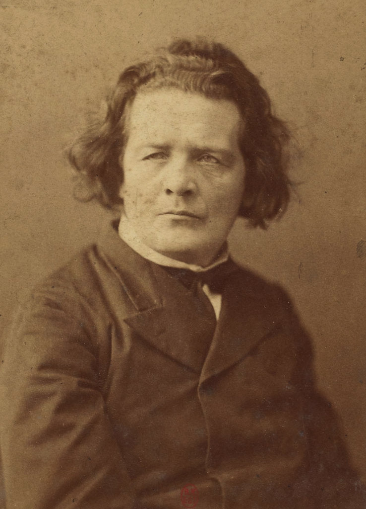 Detail of Portrait of the composer Anton Rubinstein by Anonymous