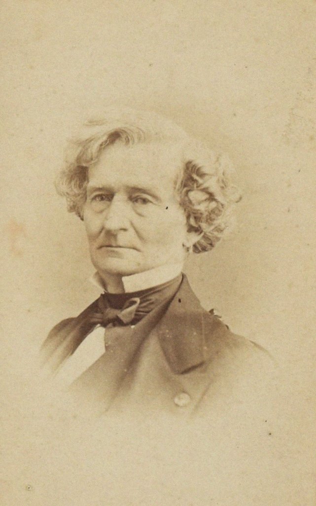 Detail of Portrait of the composer Hector Berlioz by Anonymous