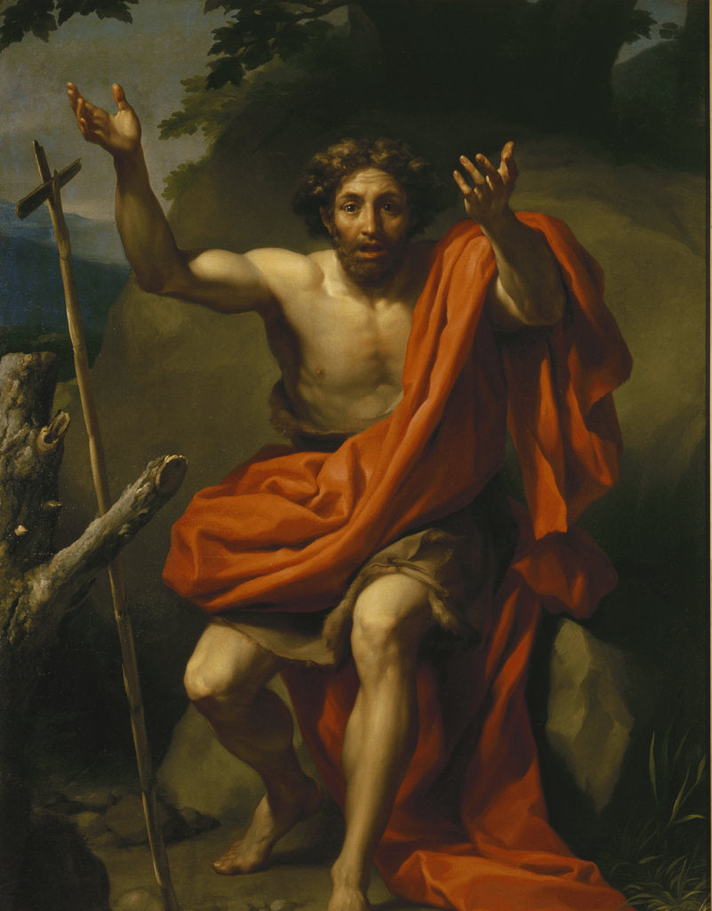 Detail of Saint John the Baptist in the Desert, ca 1774 by Anonymous