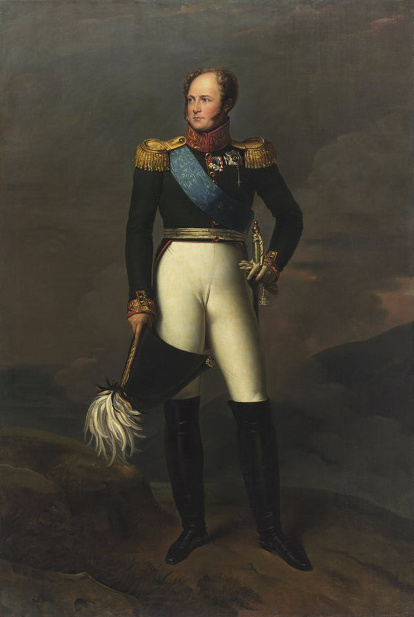 Earlyne Alexander Portrait of Emperor Alexander I, 1820s posters & prints by Anonymous