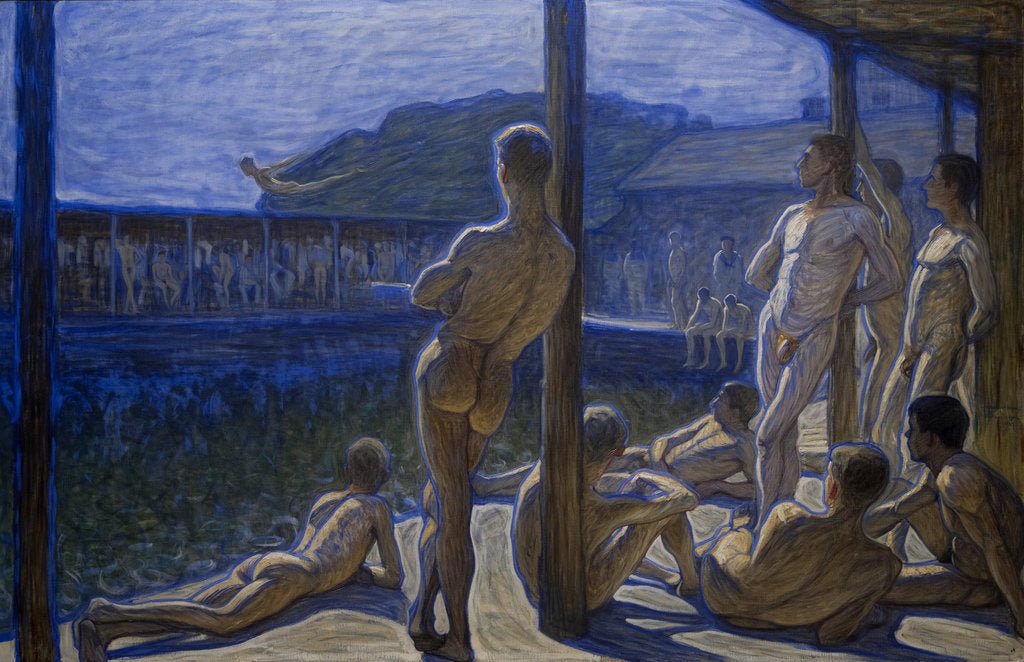 Detail of The Marine Bath House, 1907 by Anonymous