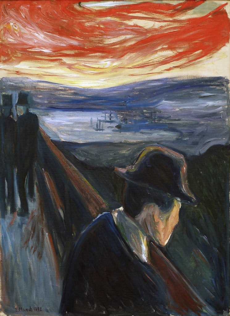 Detail of Despair (Sick Mood at Sunset), 1892 by Anonymous