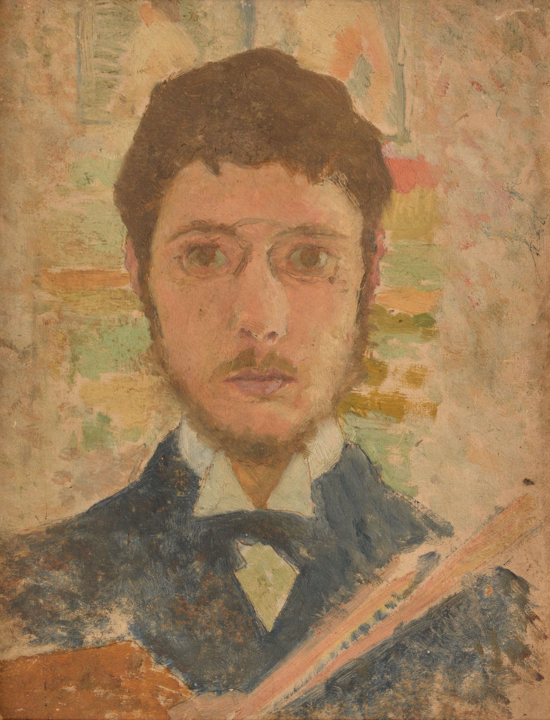 Detail of Self-Portrait, 1889 by Pierre Bonnard