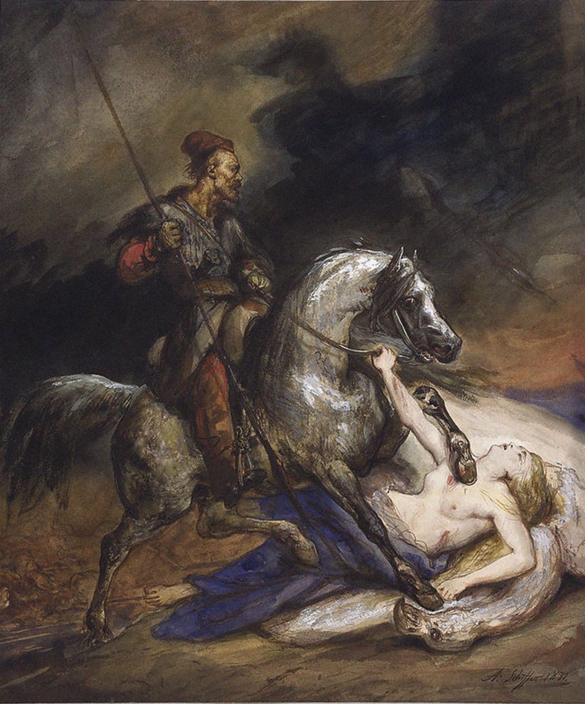 Detail of Polonia. Allegory of the November Uprising, 1831 by Anonymous