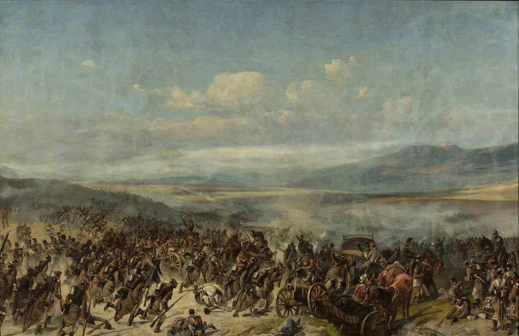 Detail of The Battle of Segesvar on 31 July 1849, Mid of the 19th cen by Anonymous