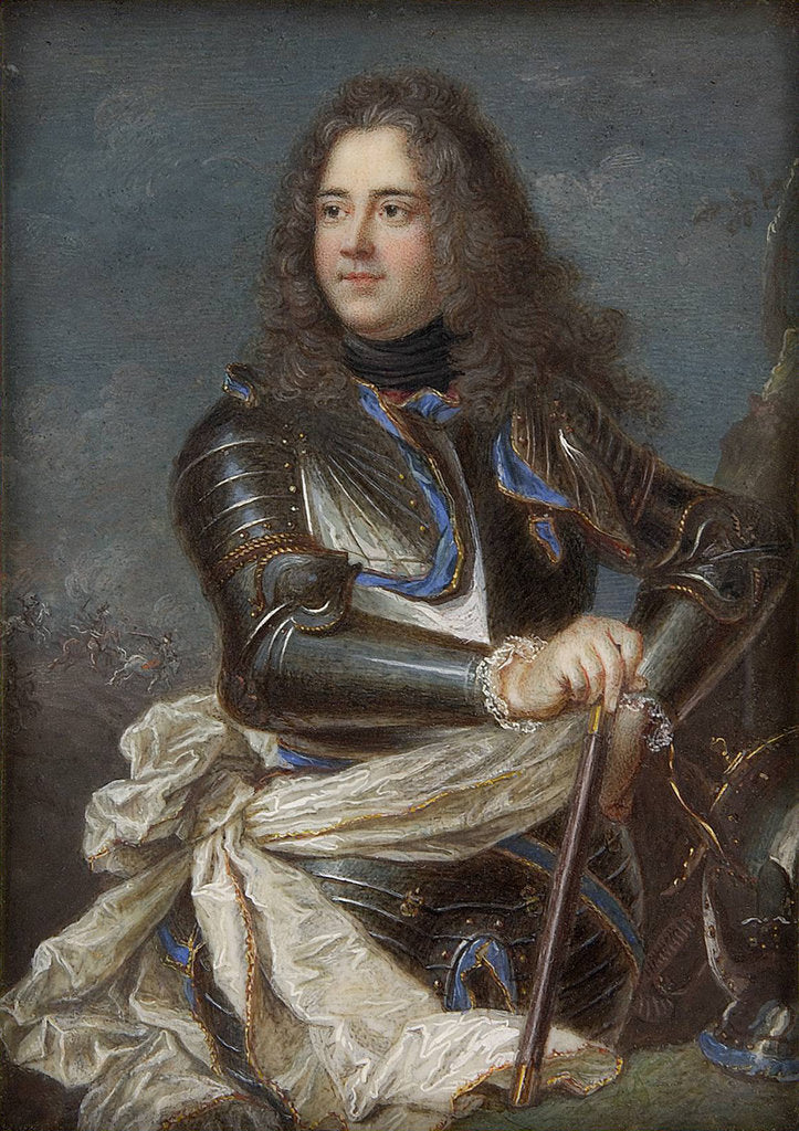 Detail of Louis Charles Armand Fouquet, Chevalier de Belle-Isle (1693 -1747), 1740 by Anonymous