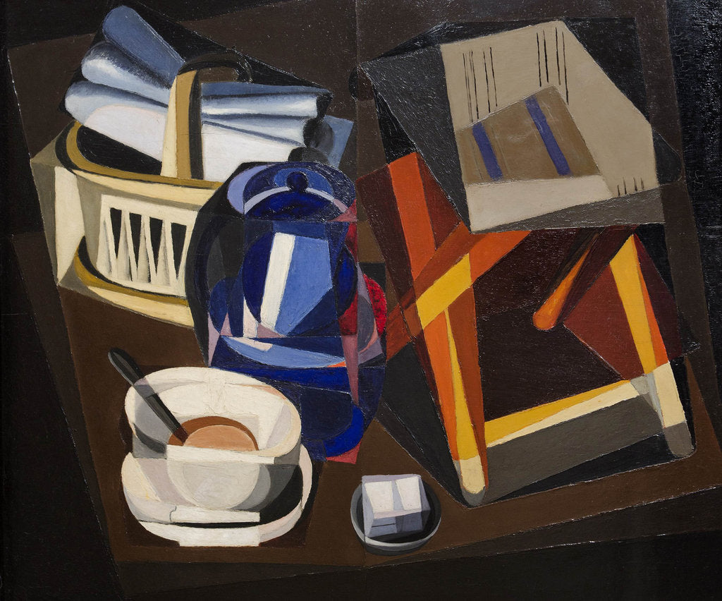 Detail of Still life with bread (Nature morte au pain), ca 1919 by Anonymous