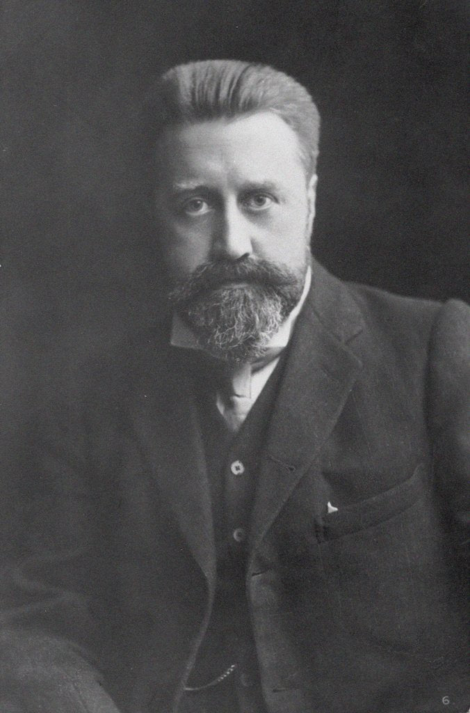 Detail of Portrait of the composer Sir Granville Bantock by Anonymous