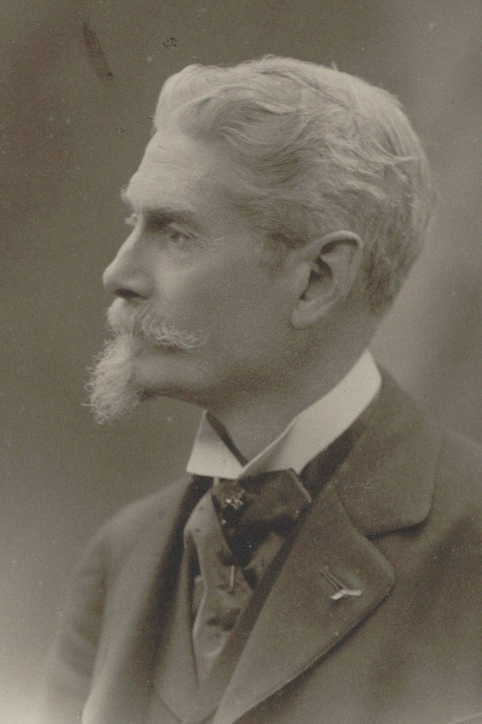 Detail of Portrait of the composer Charles-Wilfrid de Bériot, 1890 by Anonymous