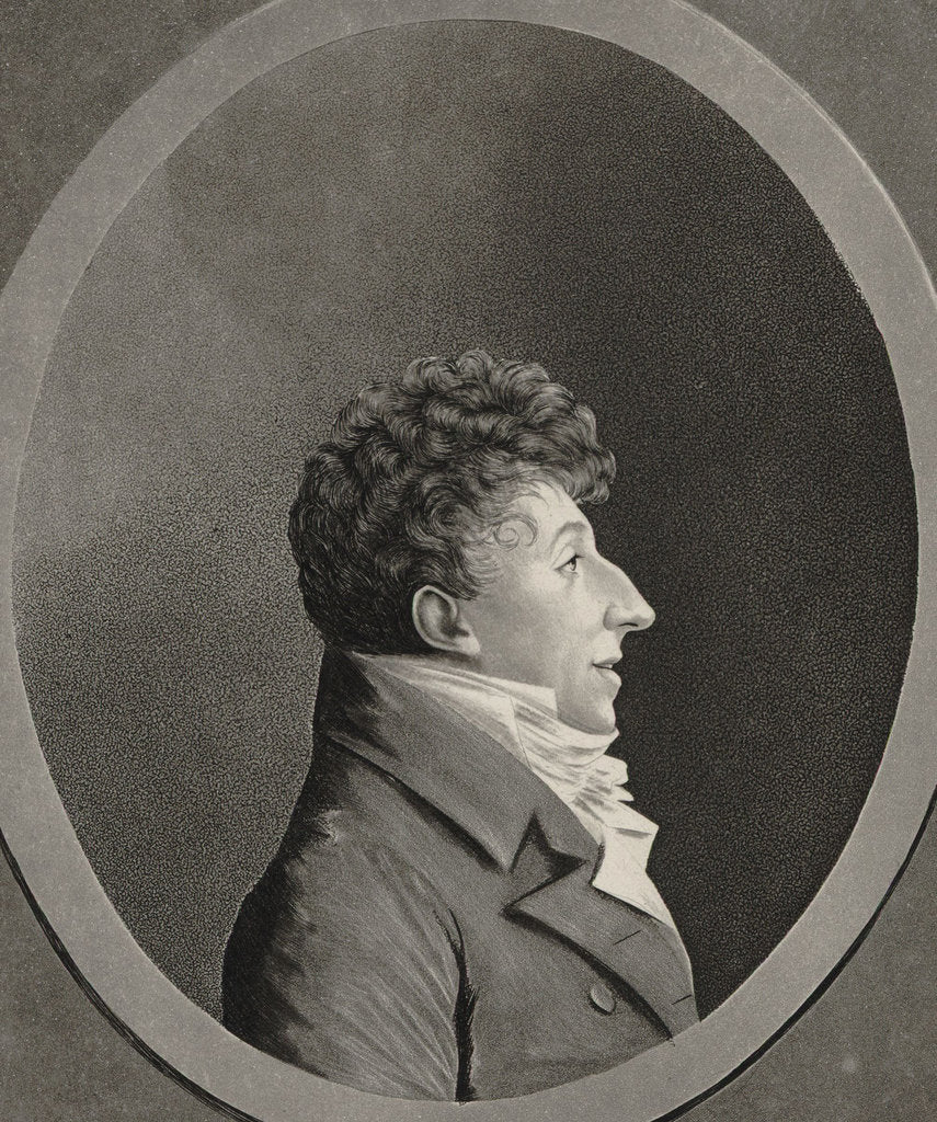 Detail of Portrait of the composer Henri-Montan Berton, 1809 by Anonymous