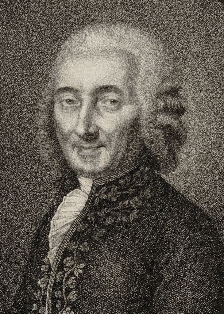 Detail of Portrait of the composer Luigi Boccherini, 1814 by Anonymous