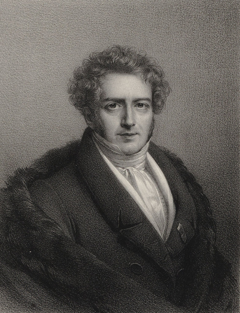 Detail of Portrait of the composer François-Adrien Boïeldieu by Anonymous
