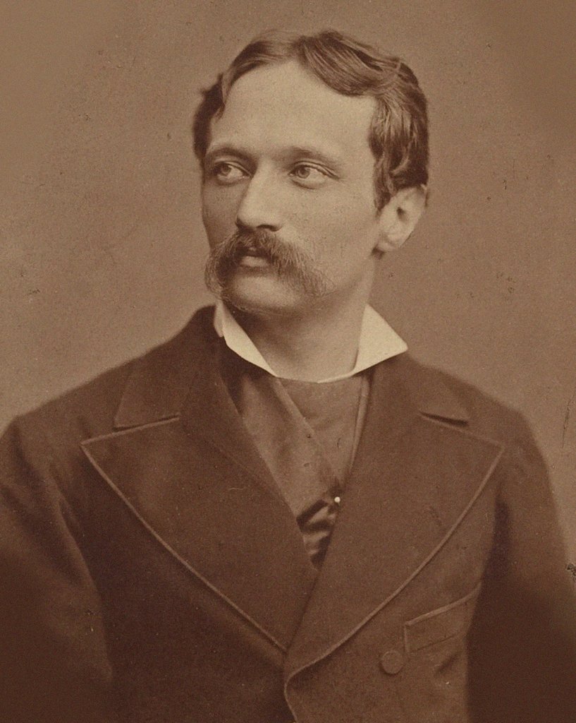 Detail of Portrait of the composer Arrigo Boito, 1910s by Anonymous