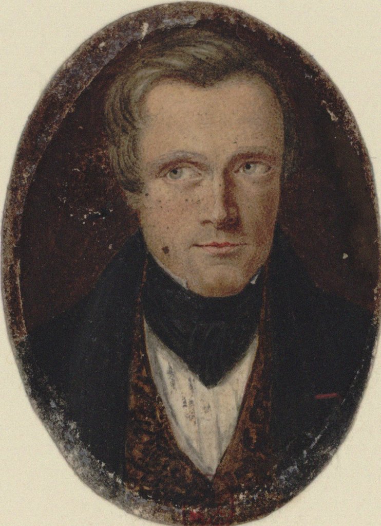 Detail of Portrait of the composer Henri Brod by Anonymous