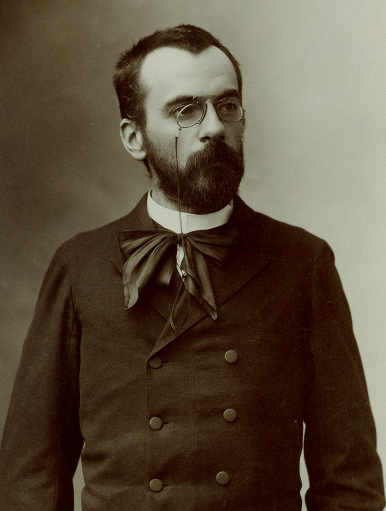 Detail of Portrait of the composer Alfred Bruneau, 1893-1894 by Anonymous
