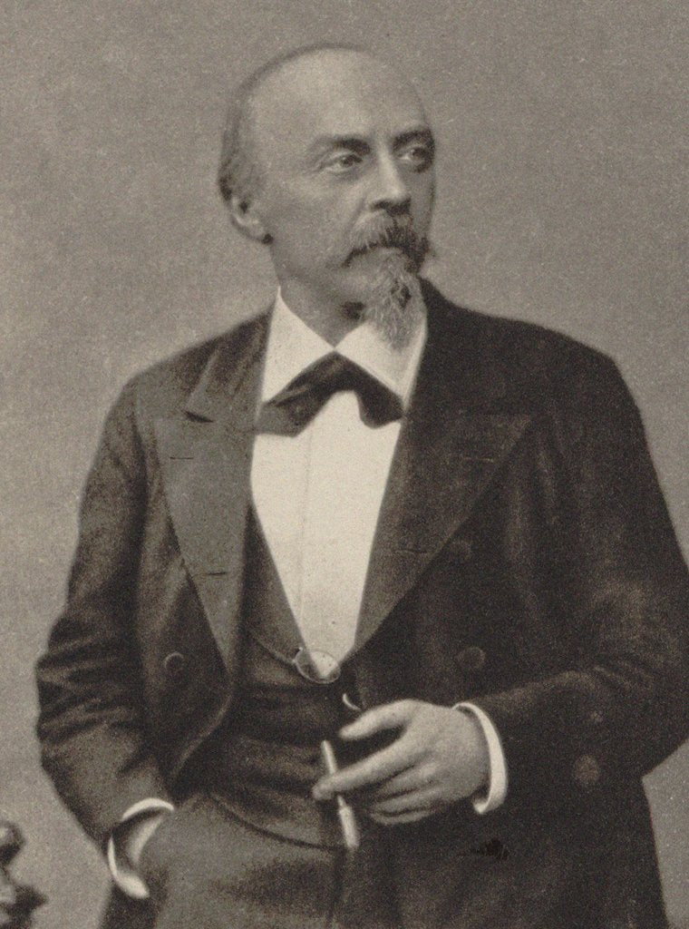 Detail of Portrait of the composer Hans von Bülow, 1880 by Anonymous