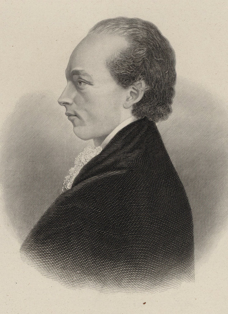 Detail of Portrait of the composer Muzio Clementi by Anonymous