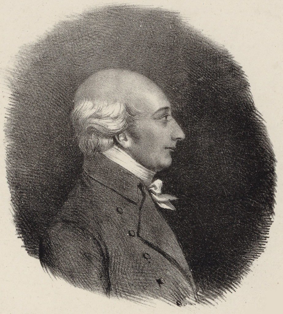 Detail of Portrait of the composer Muzio Clementi, 1832 by Anonymous