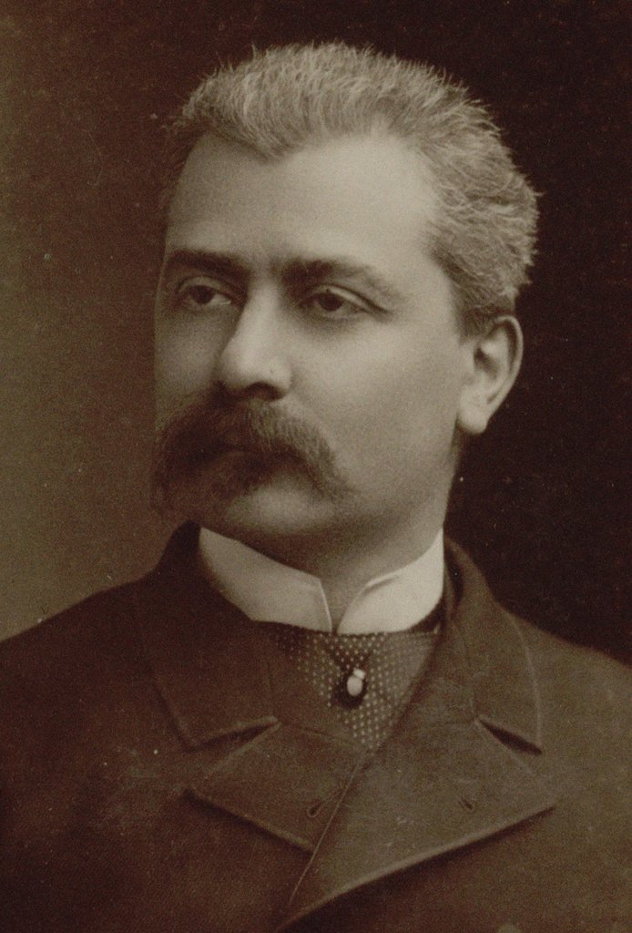 Detail of Portrait of the composer Arthur Coquard, 1910 by Anonymous