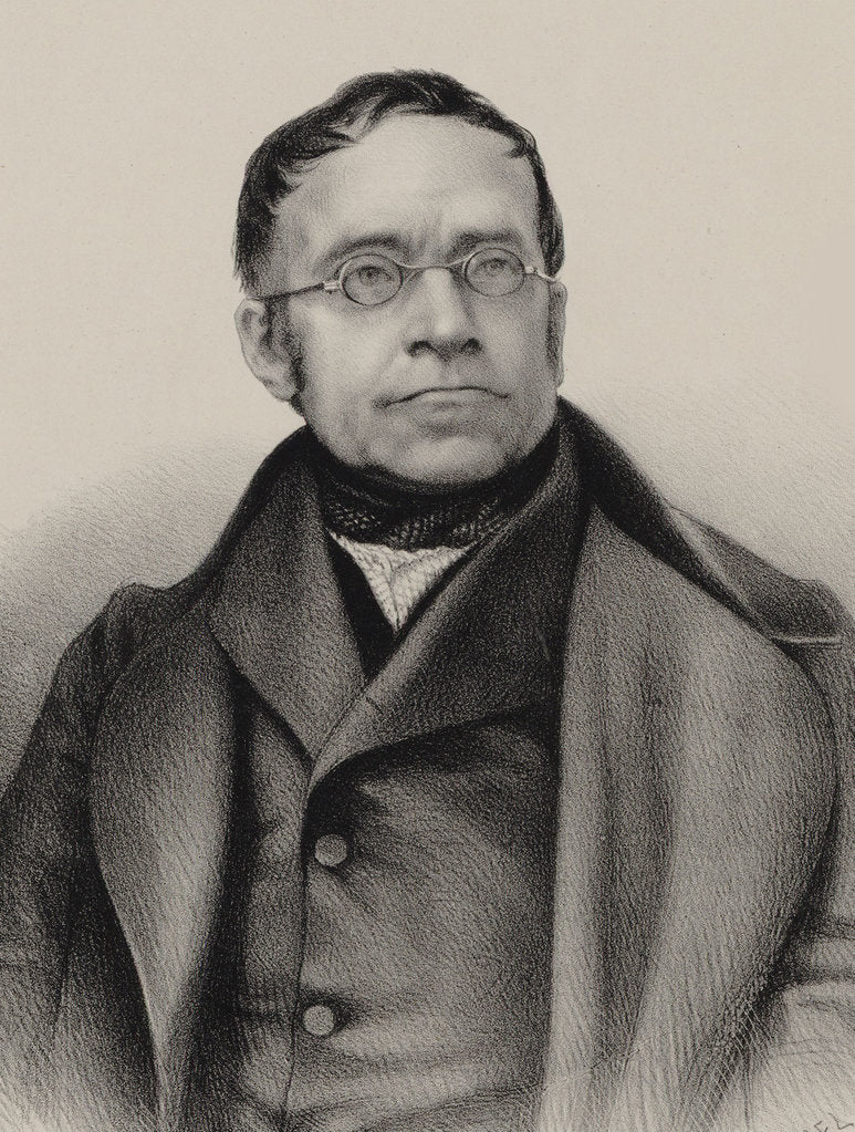 Detail of Portrait of the composer Carl Czerny, 1856 by Anonymous