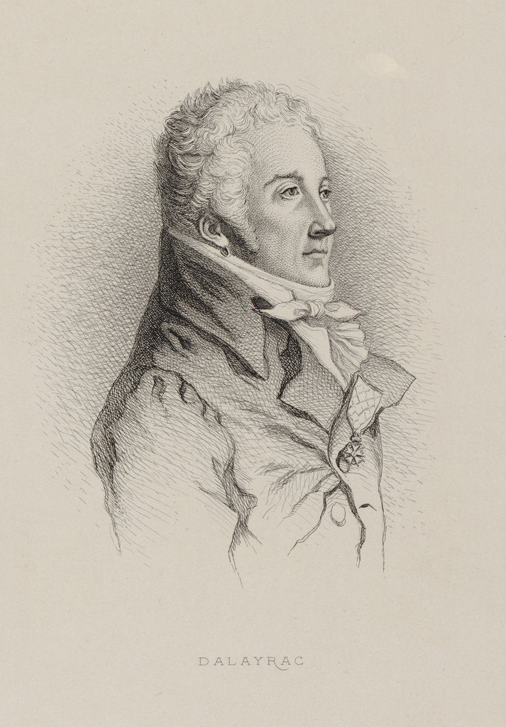 Detail of Portrait of the composer Nicolas Dalayrac, Early 19th cen by Anonymous