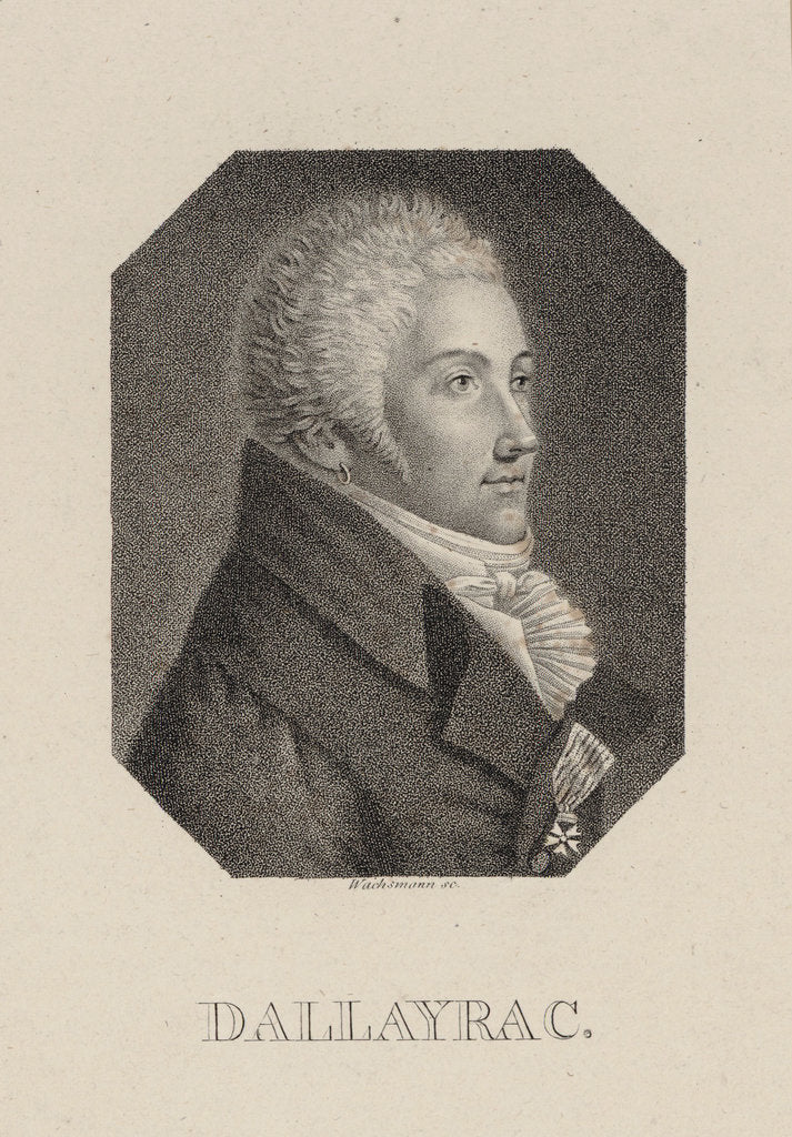 Detail of Portrait of the composer Nicolas Dalayrac, Early 19th cen by Anonymous