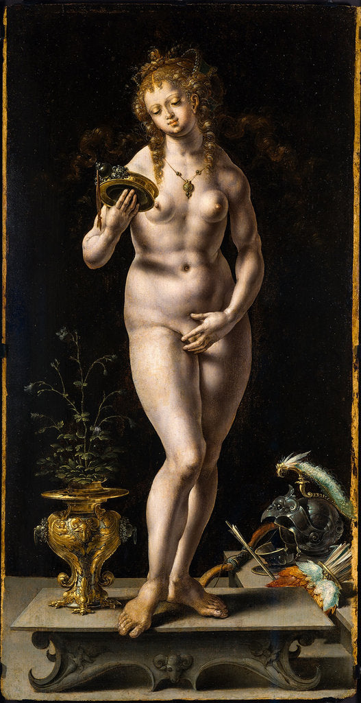 Detail of Vanitas, 1520-1524 by Anonymous