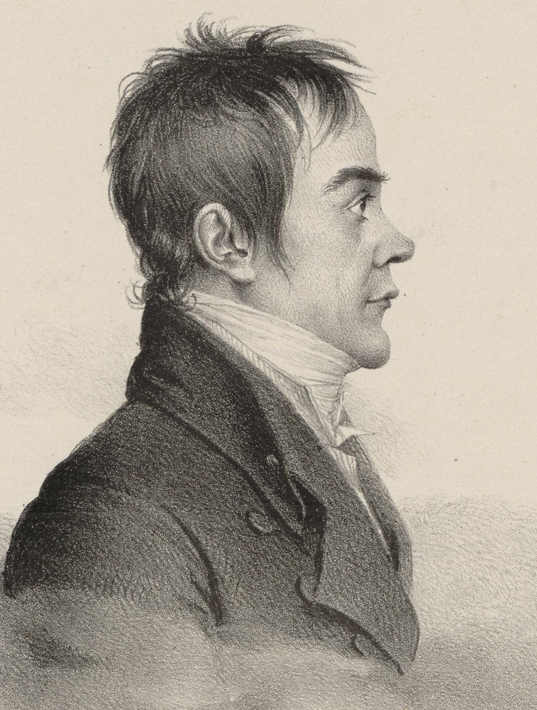 Detail of Portrait of the composer Dominique Dellamaria, 1800s by Anonymous