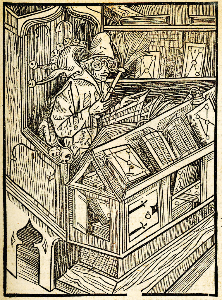 Detail of Illustration to the book Ship of Fools by Sebastian Brant, 1497 by Anonymous