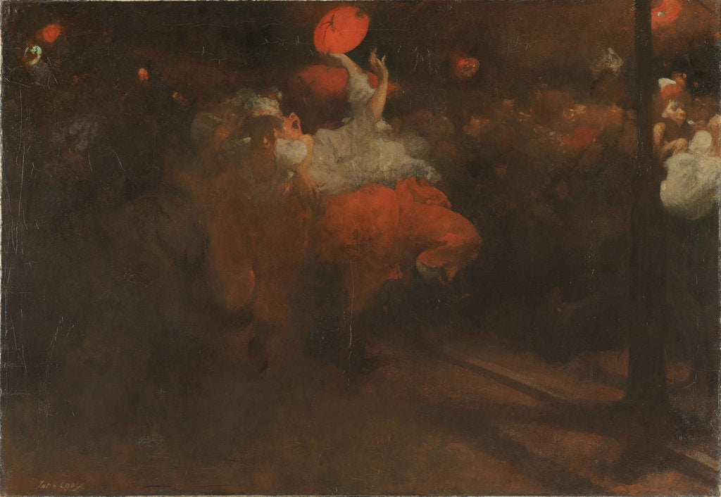 Detail of Oranjefeest, c. 1890 by Anonymous