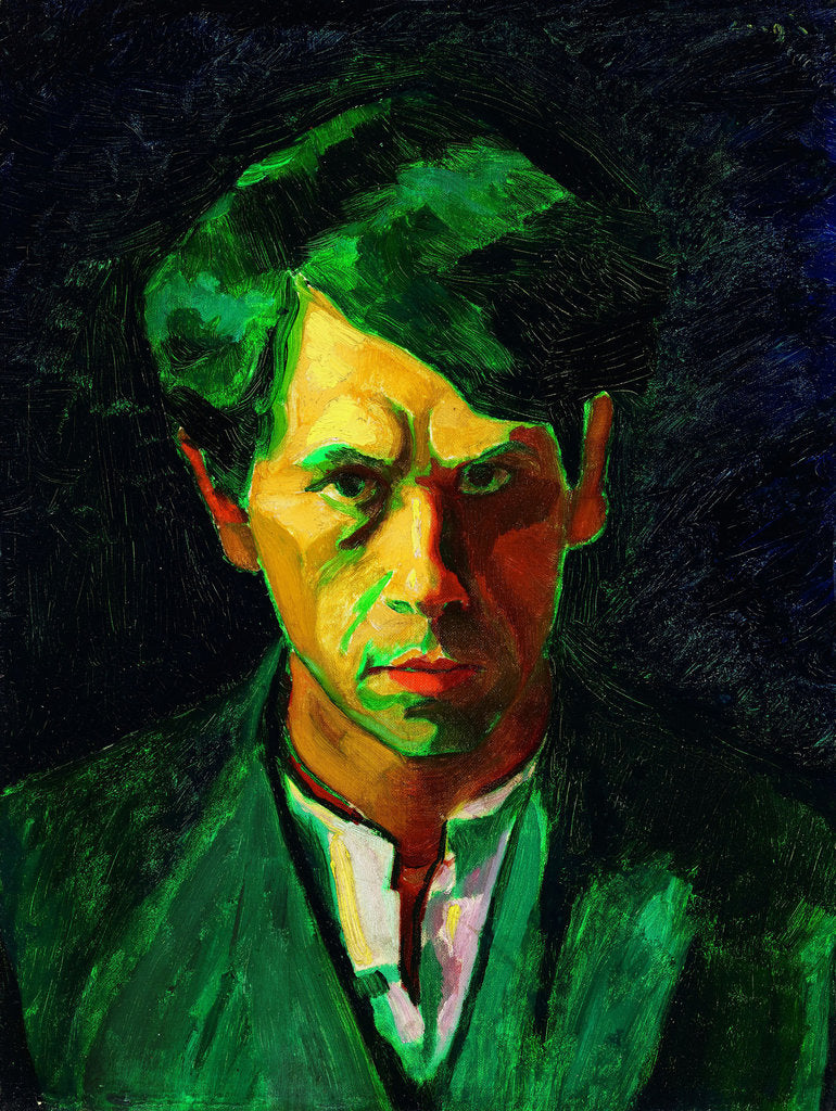Detail of Self-Portrait, 1909 by Anonymous